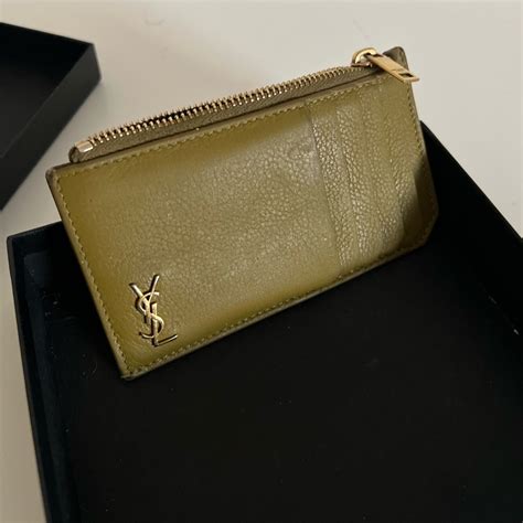 ysl fragment zipped card case dark turquoise|TINY CASSANDRE FRAGMENTS ZIPPED CARD CASE IN .